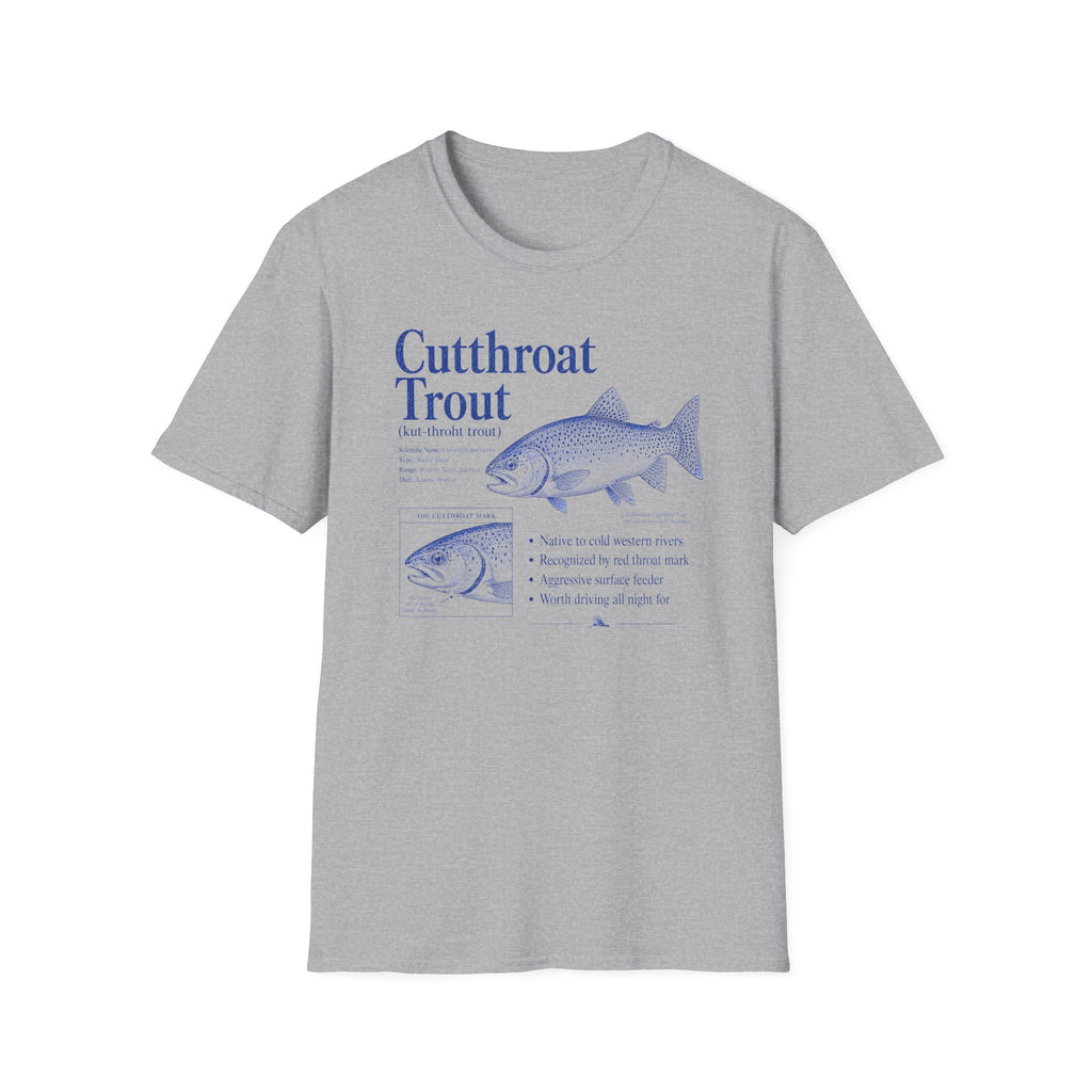 Cutthroat Trout Funny Definition Shirt