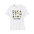 Vintage Trout Food Stickers Shirt