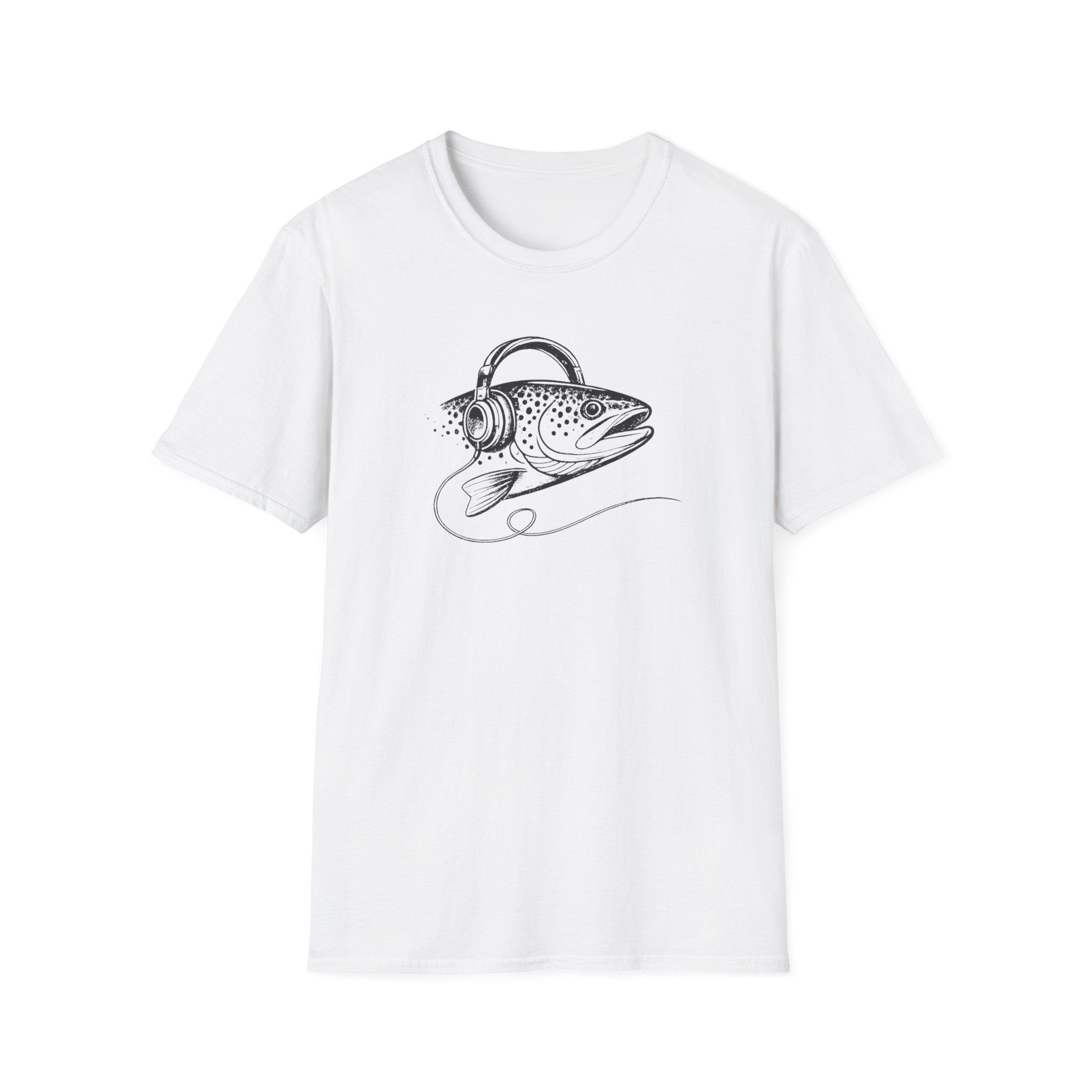 Trout Listening to Music Shirt