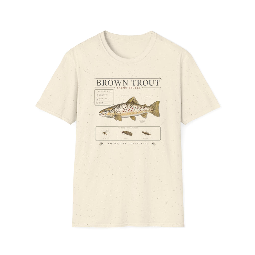 Brown Trout Species Plate Shirt