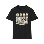 Vintage Trout Fishing Stickers Shirt