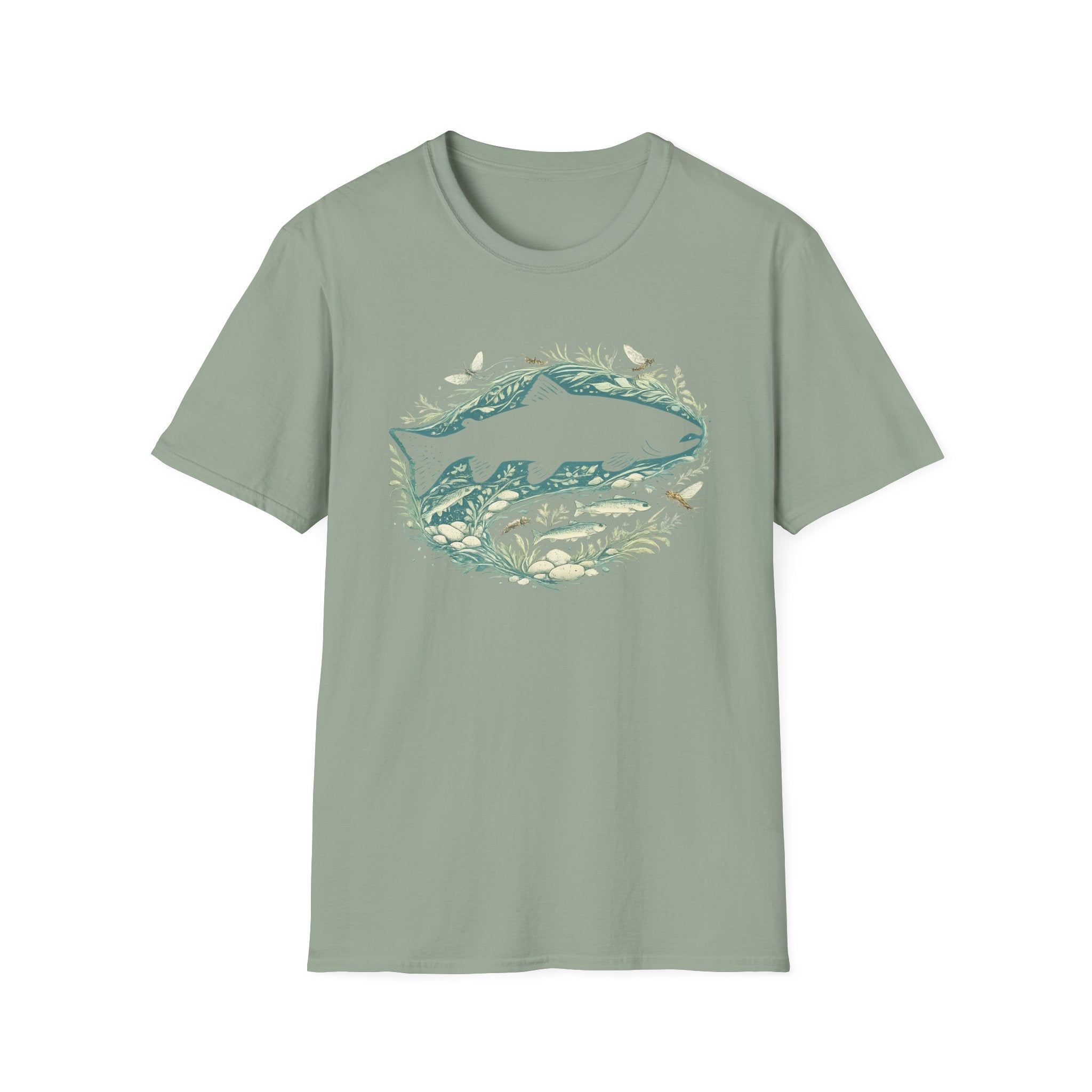 Single Trout Silhouette Shirt