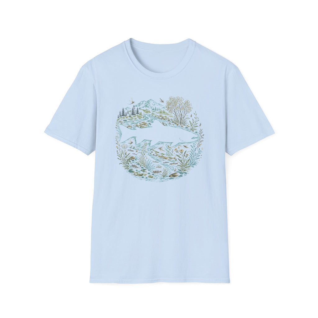 Trout Ecosystem Silhouette Shirt