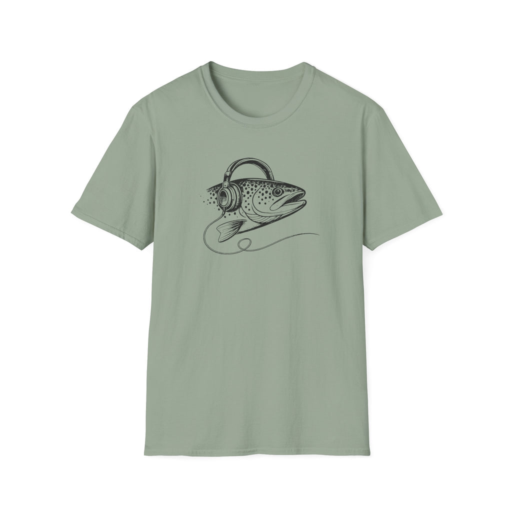 Trout Listening to Music Shirt
