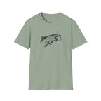 Trout Carrying Coffee Shirt