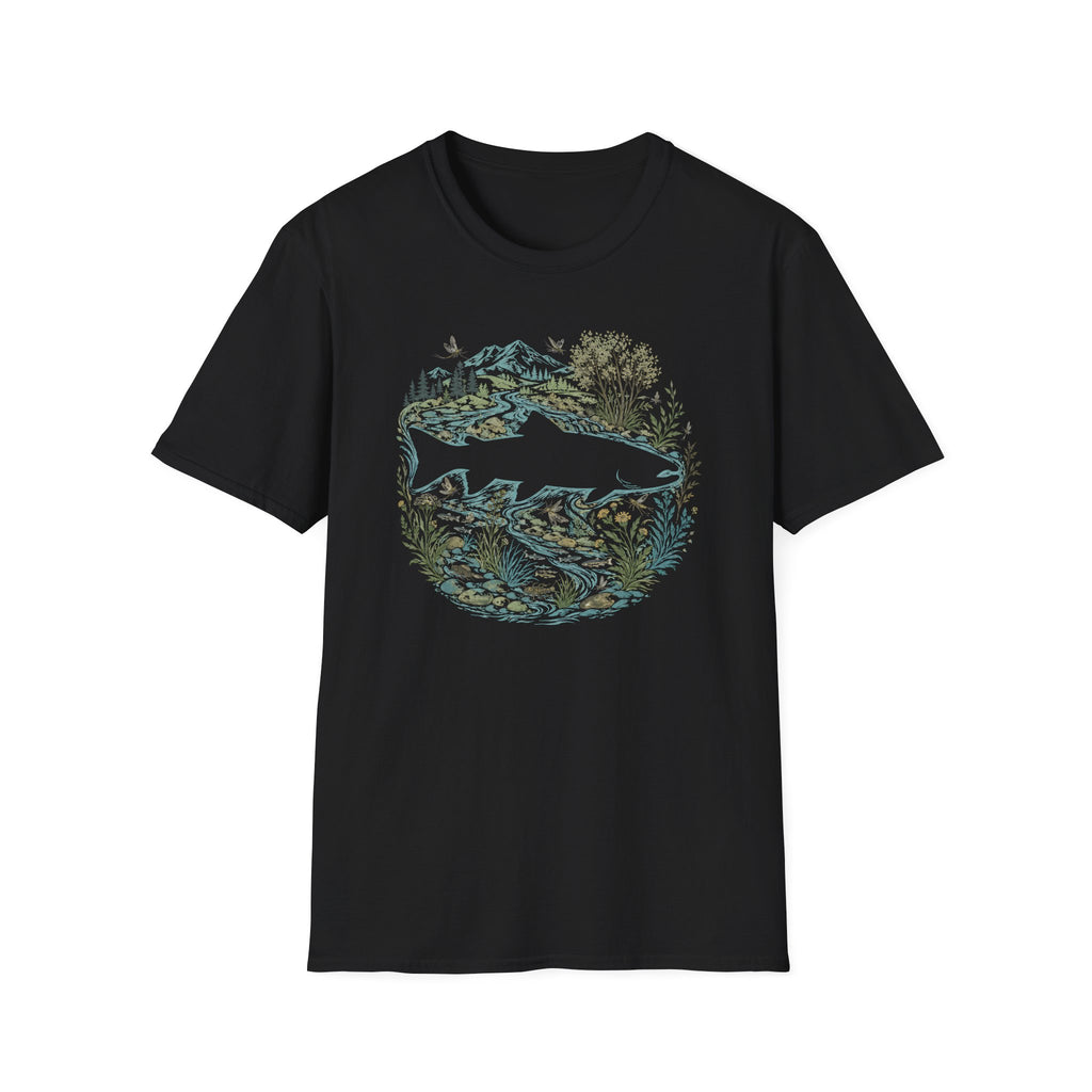 Trout Ecosystem Silhouette Shirt