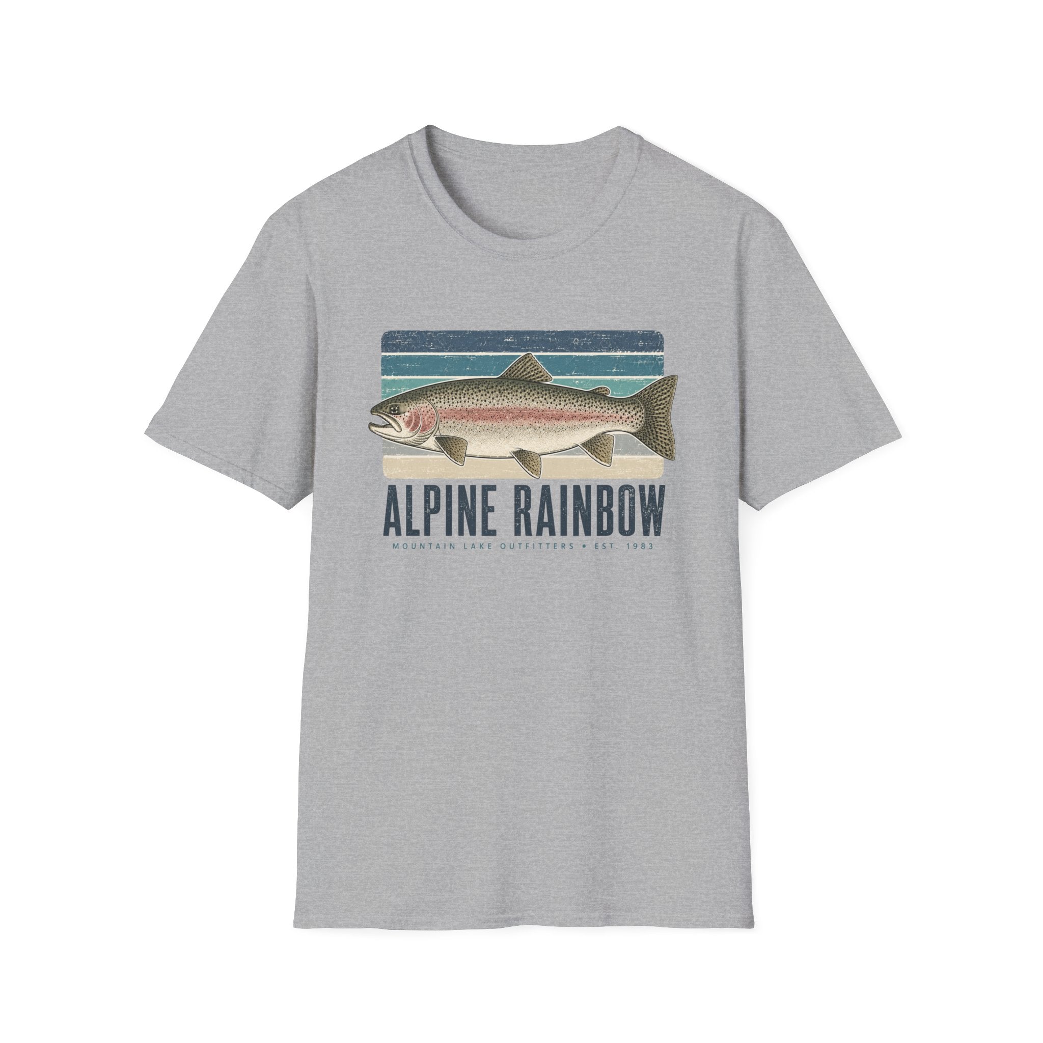 Alpine Rainbow Retro Sunset Shirt