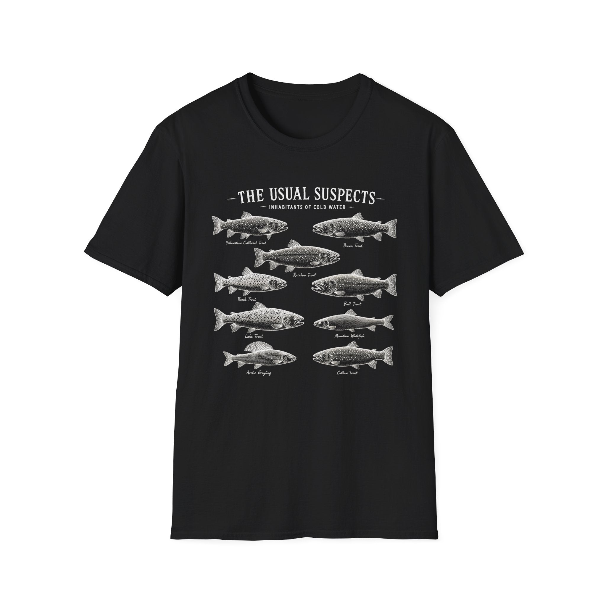 The Usual Suspects Trout Shirt