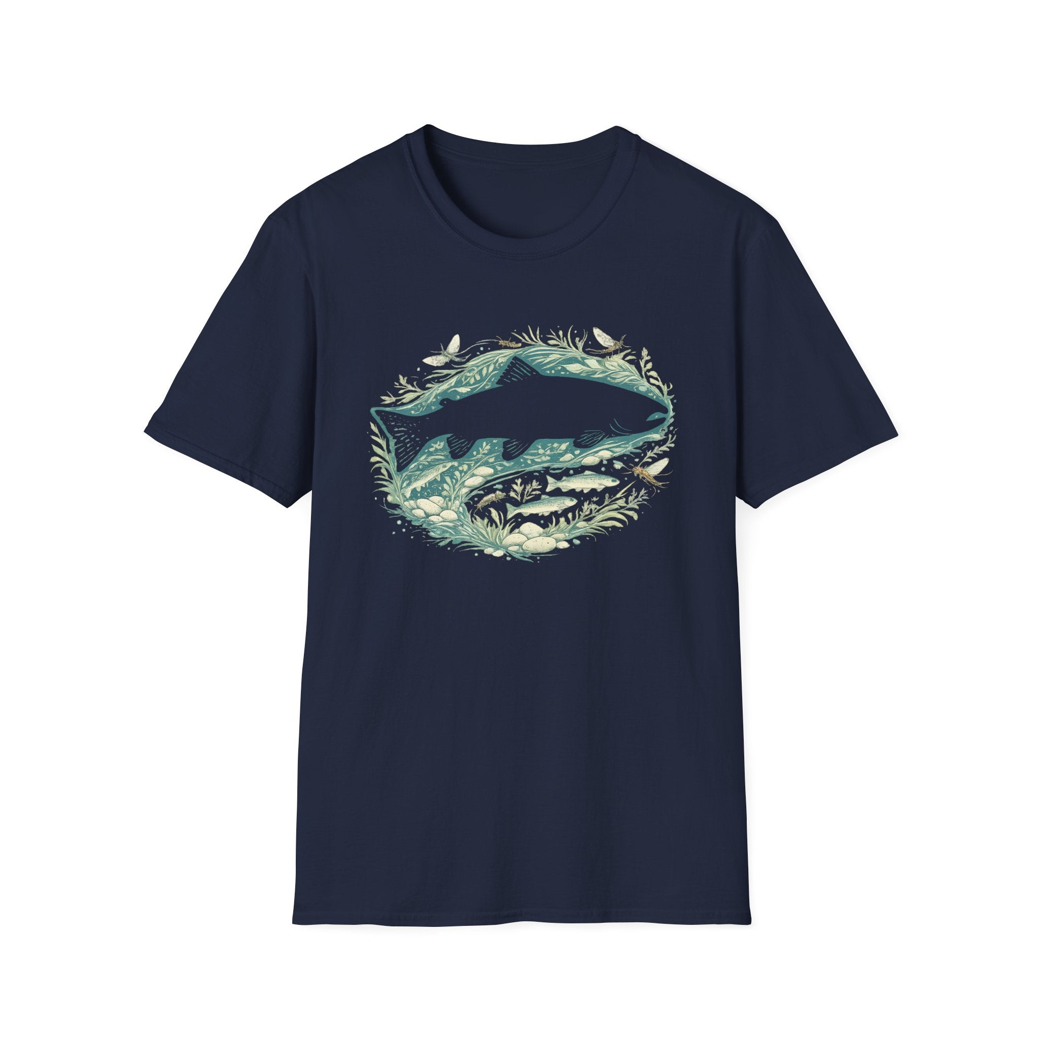 Single Trout Silhouette Shirt