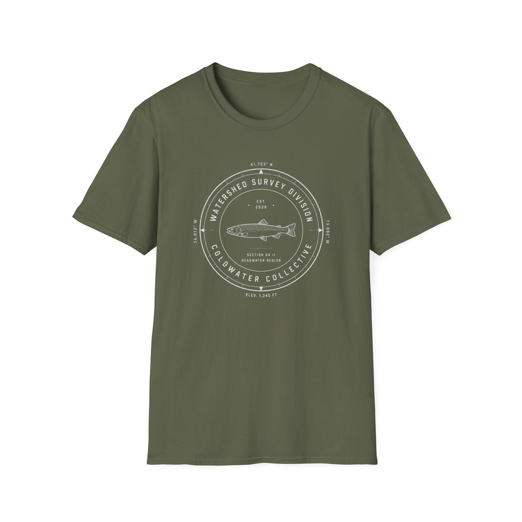 Watershed Survey Division Badge Shirt