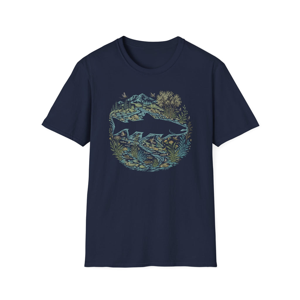 Trout Ecosystem Silhouette Shirt