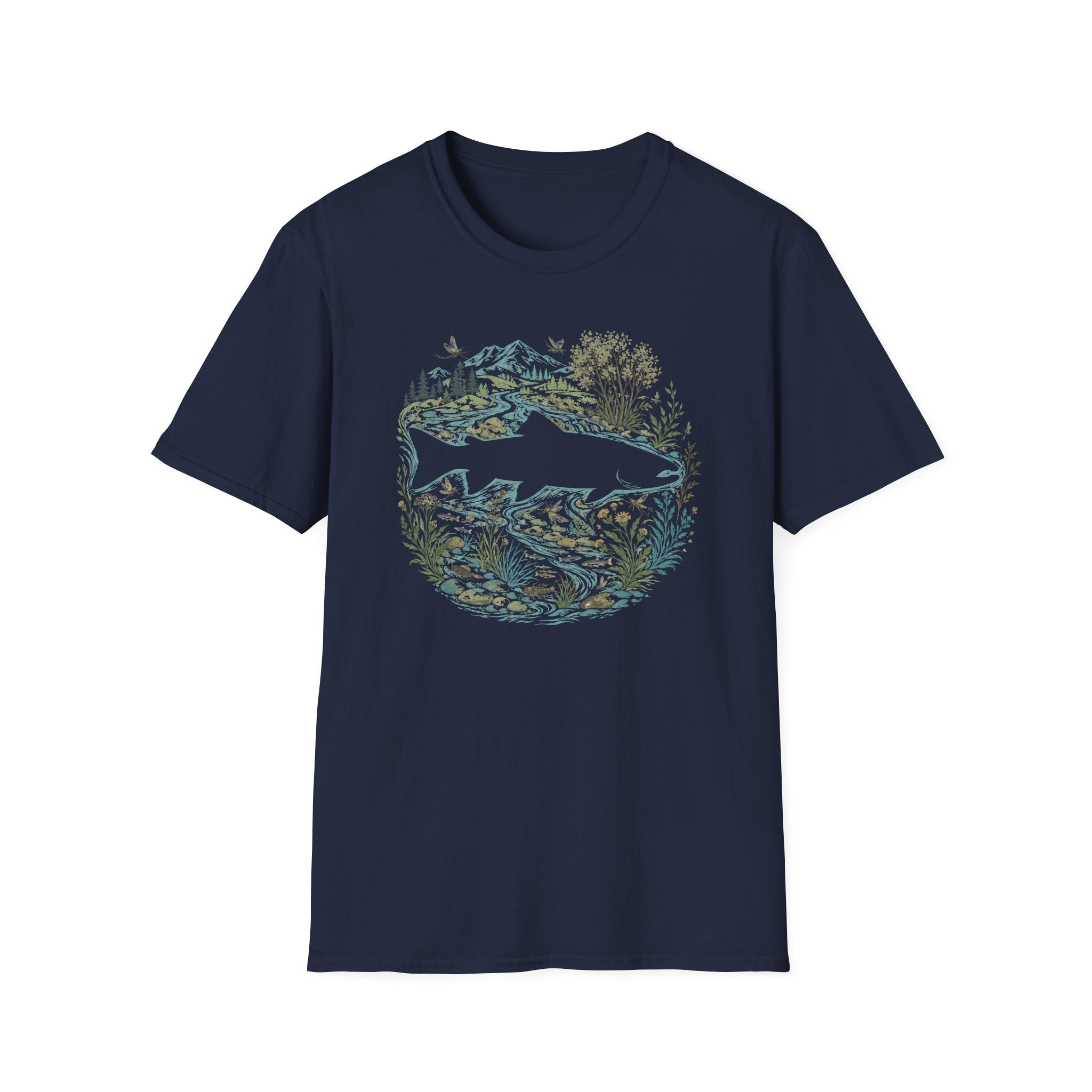 Trout Ecosystem Silhouette Shirt