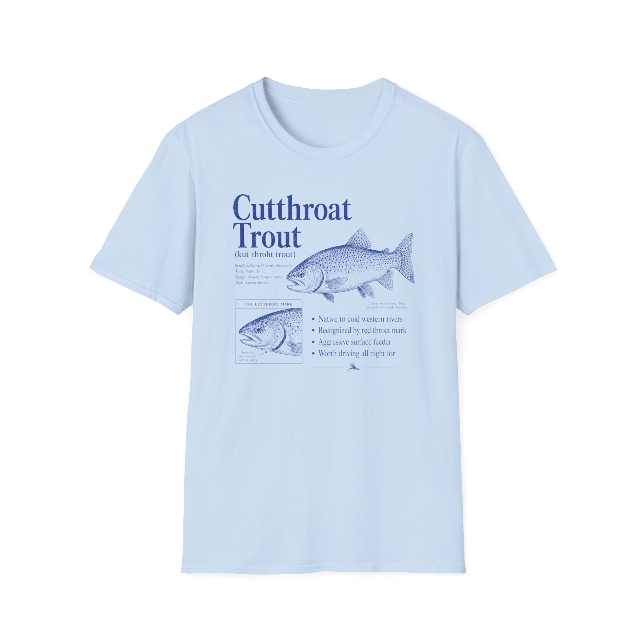 Cutthroat Trout Funny Definition Shirt
