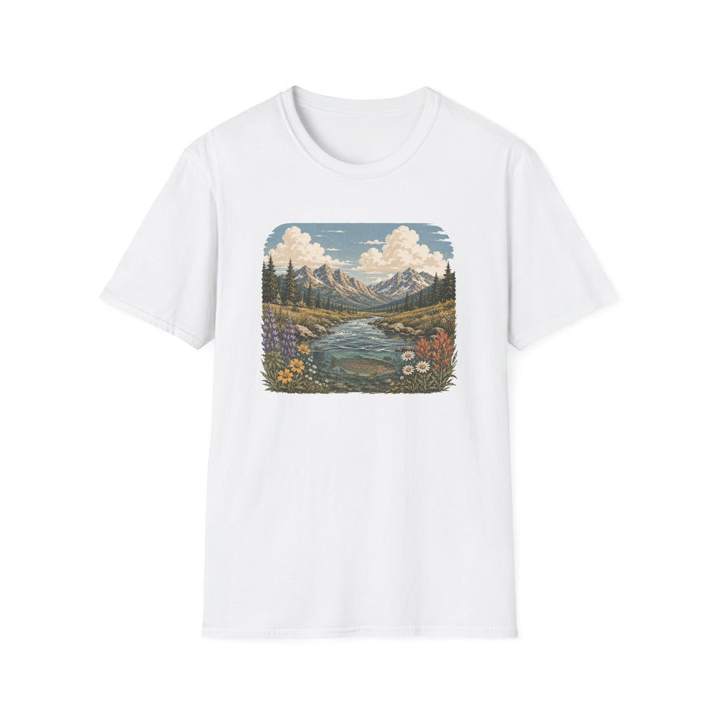 Nostalgic Mountain River Shirt