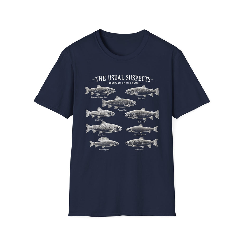 The Usual Suspects Trout Shirt