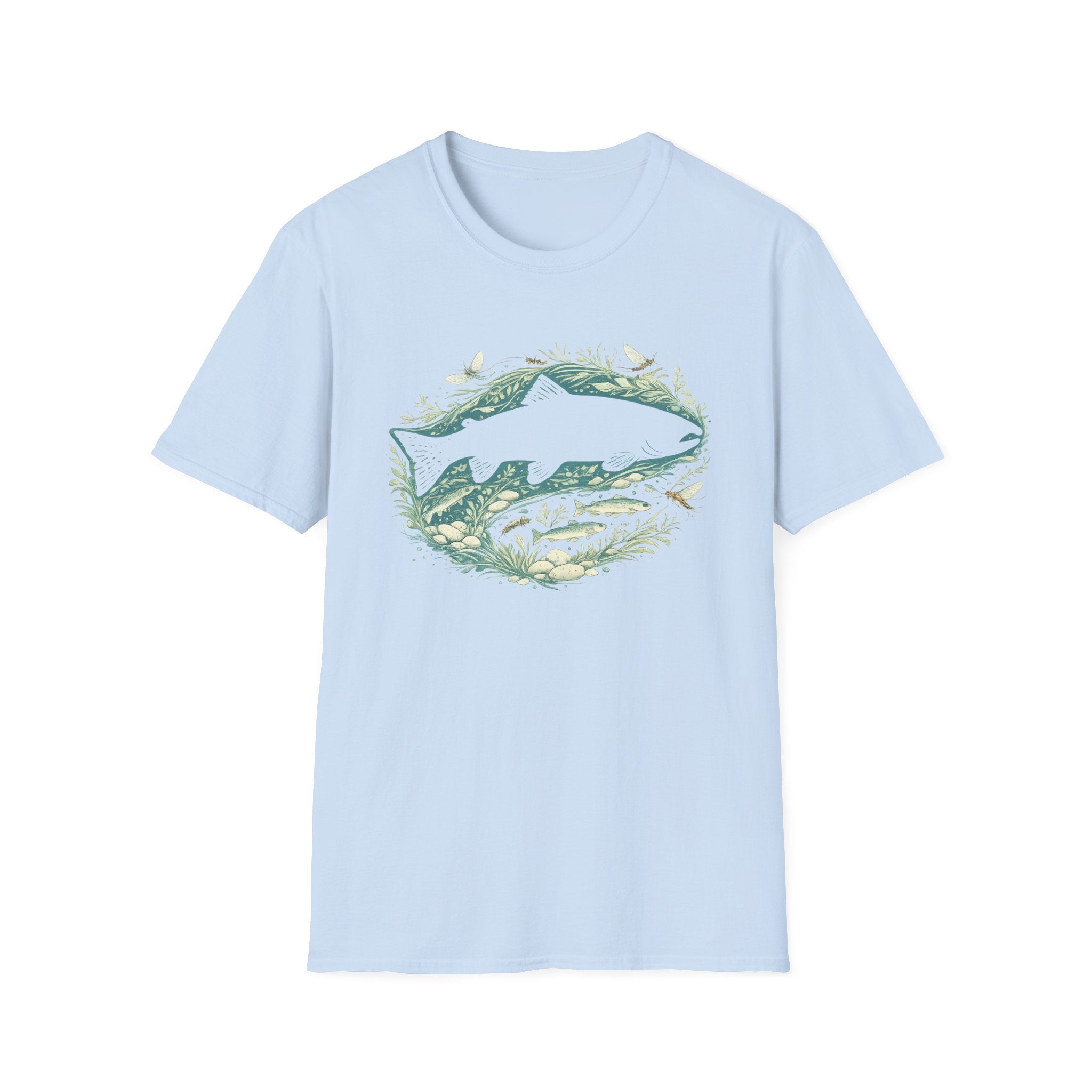 Single Trout Silhouette Shirt